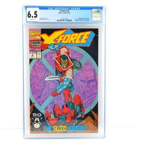 X-FORCE 2 CGC 6.5 White Pages 2nd App. DEADPOOL 1st App Weapon X